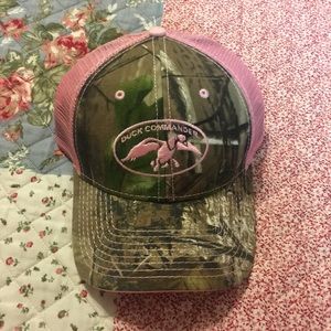 Pink and Camo hat